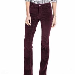 Calvin Klein Stretch Corduroy Jeans 6X32 Burgundy